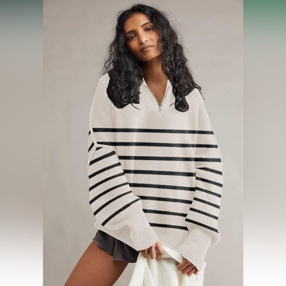 Sweater for Women Winter Turtleneck Long Sleeve Oversized  Pullover Tops NWOT XL